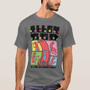 Smiling Friends Allen Red Kann ich meinen Käse hab T-Shirt