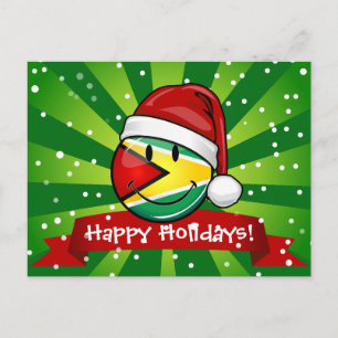 Smiling Guyana Feiertagspostkarte