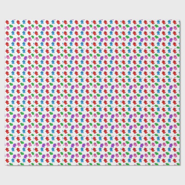 Smiling Hippo Collection Geschenkpapier (Flach)