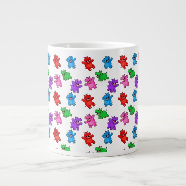Smiling Hippo Collection Jumbo-Tasse (Vorderseite)