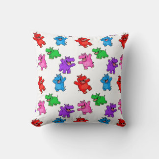 Smiling Hippo Collection Kissen