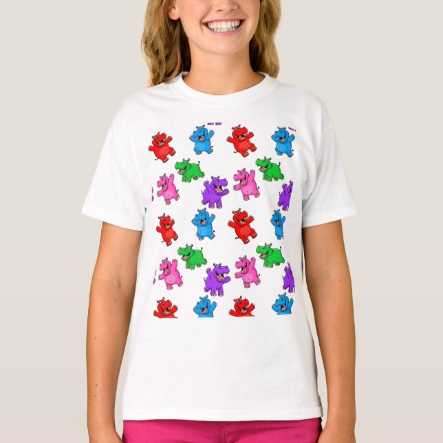Smiling Hippo Collection T-Shirt (Vorderseite)