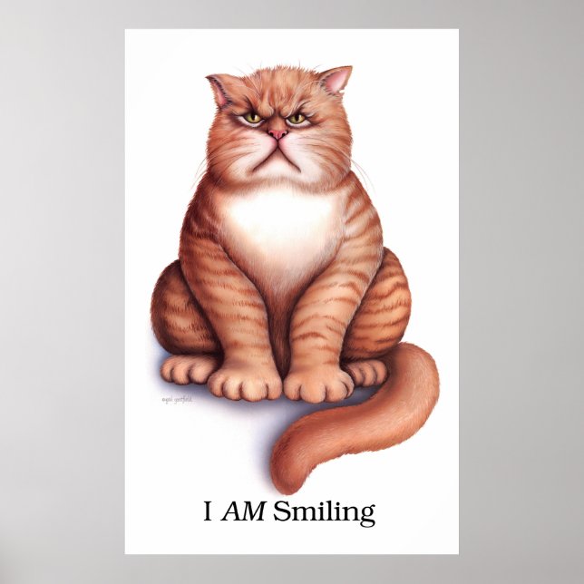 Smiling Poster (Vorne)