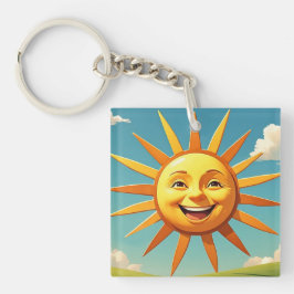 " SMILING SUN " SCHLÜSSELANHÄNGER