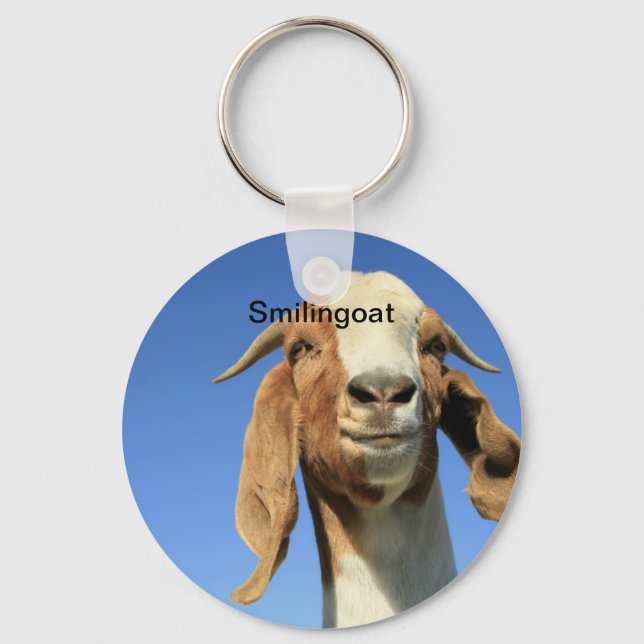 Smilingoat Schlüsselanhänger (Vorderseite)