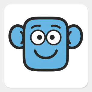 Smilo Happy Face Aufkleber