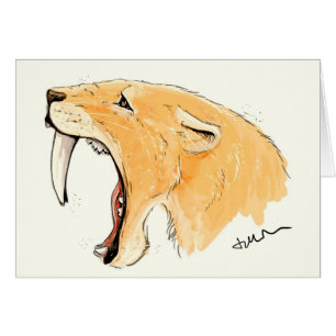 Smilodon Brüllen