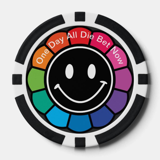 SmirkSmile Blooming Pokerchips (Vorderseite)