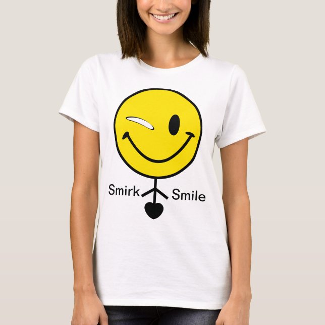 SmirkSmile T-Shirt (Vorderseite)