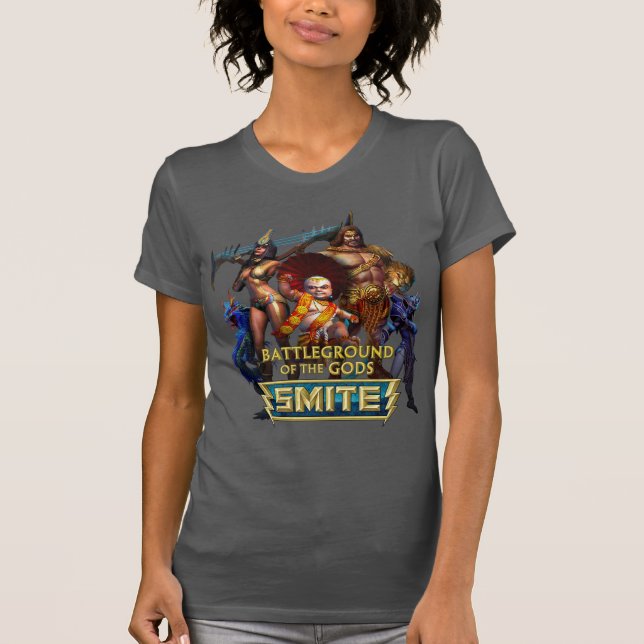 SMITE: Fünf spezielle Pax Ausgabe der Götter T-Shirt (Vorderseite)