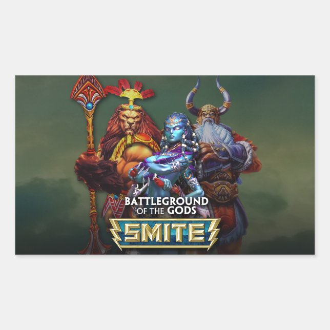 SMITE: Güter Rechteckiger Aufkleber (Vorderseite)