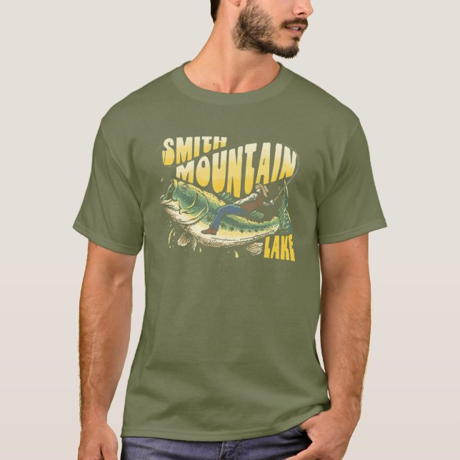 Smith Bergsee Virginia Bassfischen T-Shirt (Vorderseite)