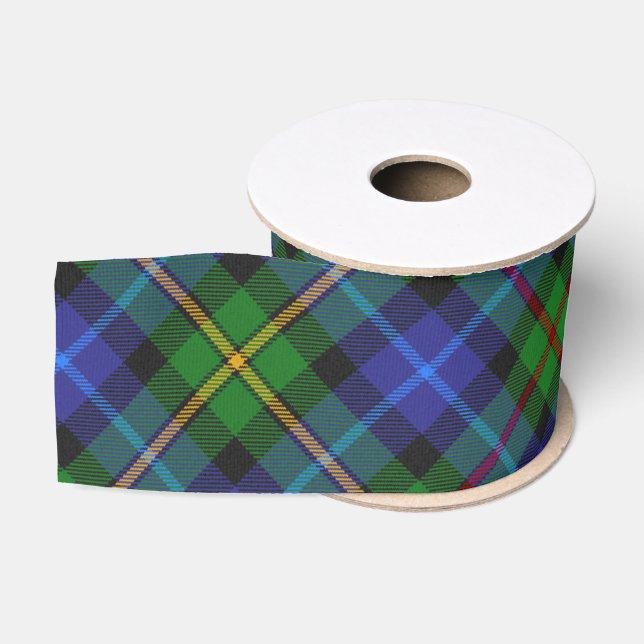 Smith Clan Scottish Tartan Kariertes Muster Ripsband (Spule)