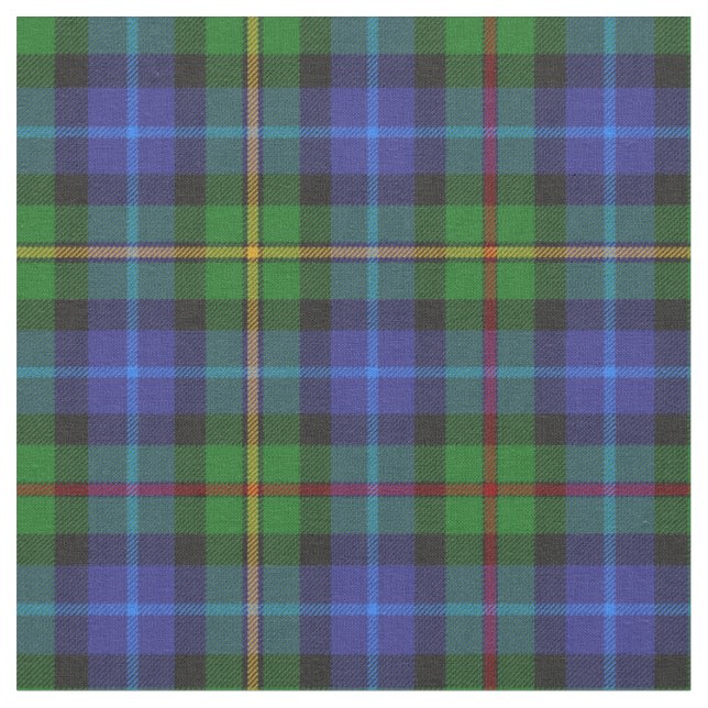 Smith Clan Scottish Tartan Kariertes Muster Stoff (Nahaufnahme)