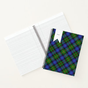 Smith-Clan-Tartan-Karomuster Notizbuch