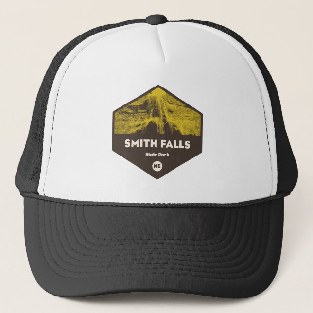 Smith Falls Staat Park Nebraska Truckerkappe (Vorderseite)