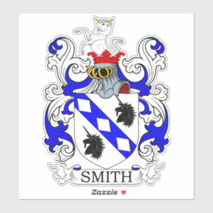 Smith Familienwappen Aufkleber