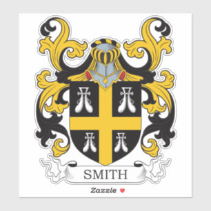 Smith Familienwappen Aufkleber