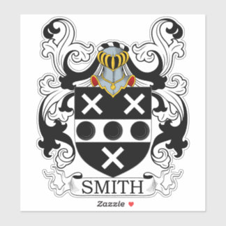 Smith Familienwappen Aufkleber