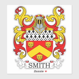 Smith Familienwappen Aufkleber