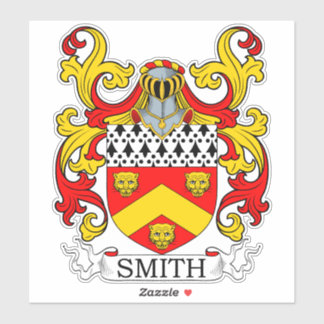 Smith Familienwappen Aufkleber