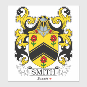 Smith Familienwappen Aufkleber