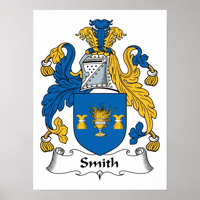 Smith Family Crest Poster (Vorne)