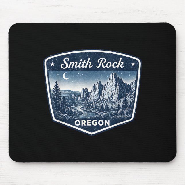 Smith Felsen Oregon Wandern Klettern Outdoor Mousepad (Vorne)