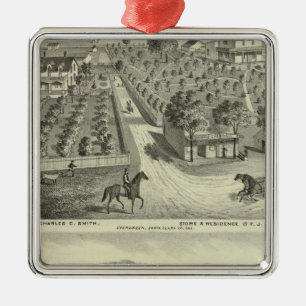 Smith, Herman-Wohnsitze, Speicher Ornament Aus Metall