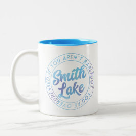 Smith Lake Watercolor Doppelseitige Tasse