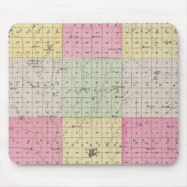 Smith Landkreis, Kansas Mousepad (Vorne)