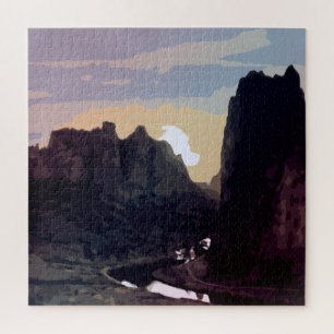 Smith Rock bei Sunset