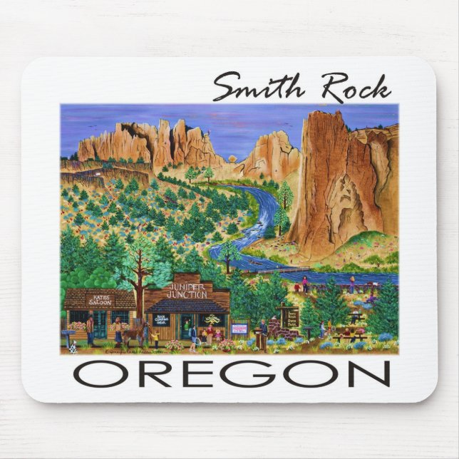 Smith Rock ~ Oregon Mousepad (Vorne)