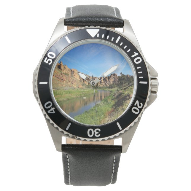 Smith Rock Staat Park, OR Armbanduhr (Vorderseite)