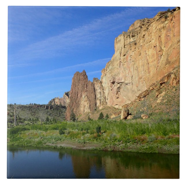 Smith Rock Staat Park, OR Fliese (Vorderseite)
