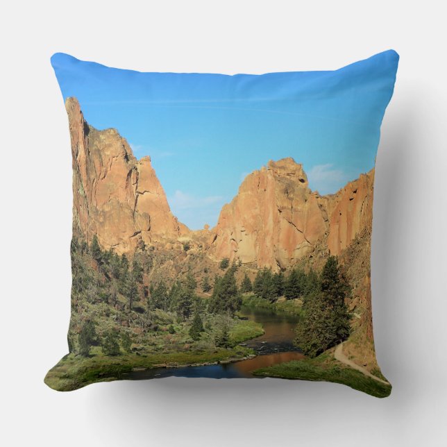 Smith Rock Staat Park, OR Kissen (Vorderseite)