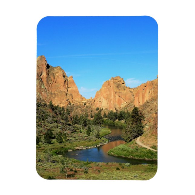 Smith Rock Staat Park, OR Magnet (Vertikal)