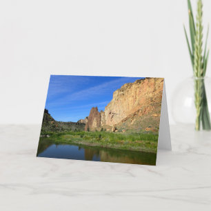 Smith Rock Staat Park, Oregon Karte