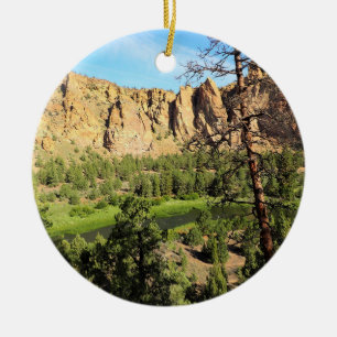 Smith Rock State Park, OR Keramik Ornament