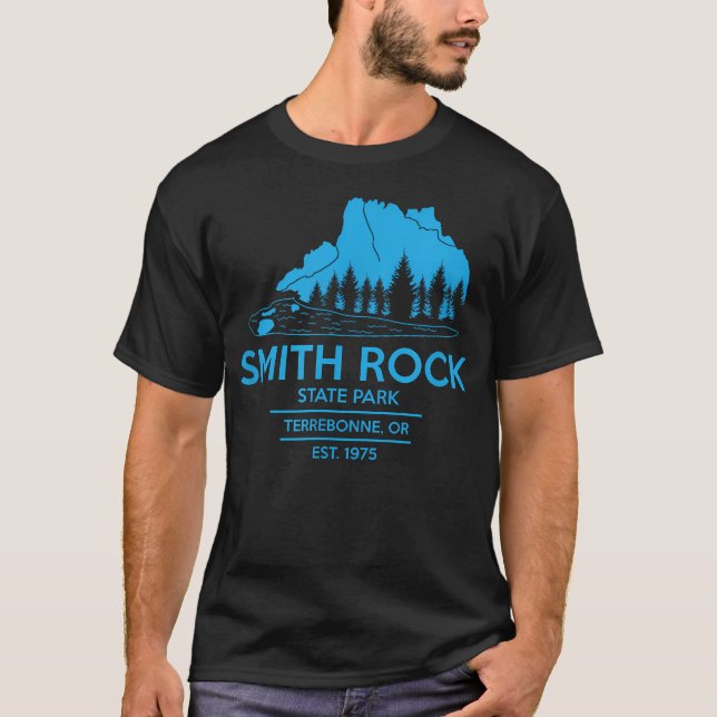 Smith Rock State Park - Oregon State T-Shirt (Vorderseite)