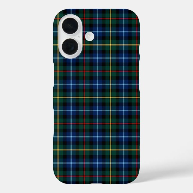 Smith Tartan Blau, Grün und Schwarz Kariert title_seo2 (Rückseite)