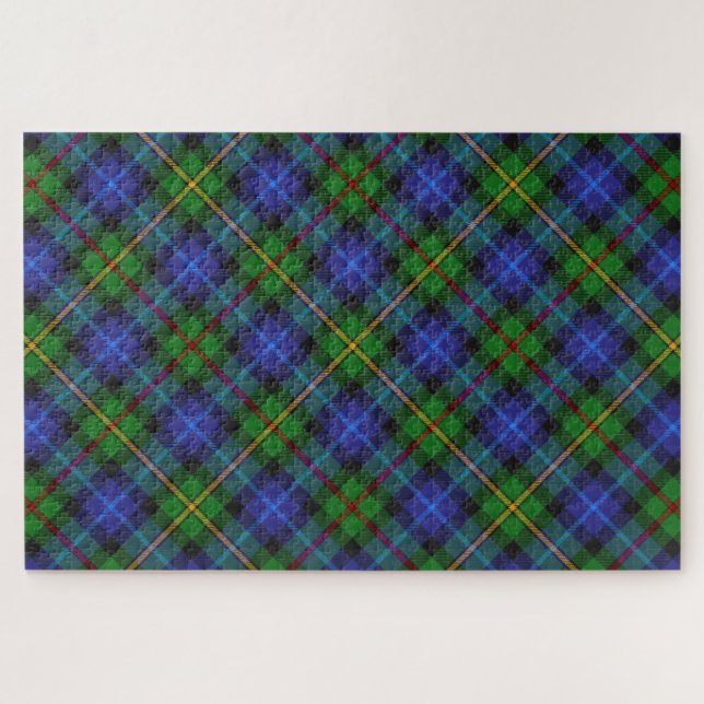 Smith Tartan Kariertes Muster (Horizontal)