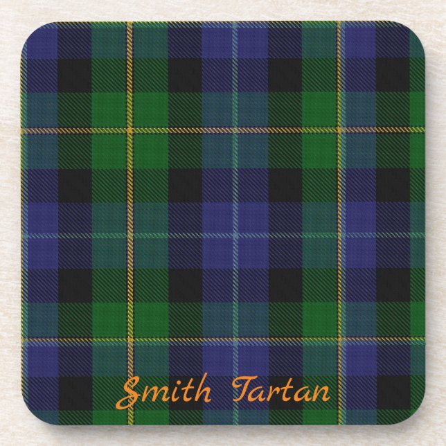 Smith Tartan Untersetzer Hochzeitsgeschenk Set 6 (Vorderseite)