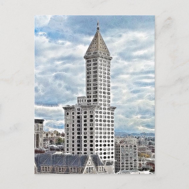 Smith Tower Postkarte (Vorderseite)