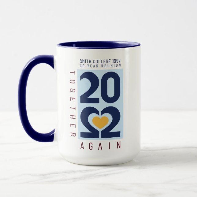 Smith Uni Class of 1992 - 2022 Wiedersehen-Tasse Tasse (Links)