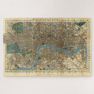 Smithe neue Karte von London 1860