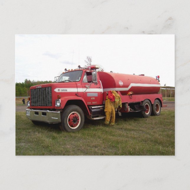 Smithland Volunteer Fire Department Postcard #3 Postkarte (Vorderseite)