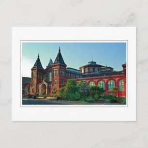 Smithsonian: Gebäude für Kunst und Industrie Postkarte