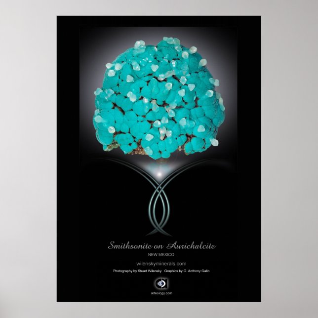SMITHSONITE AURICHALCITE POSTER (Vorne)