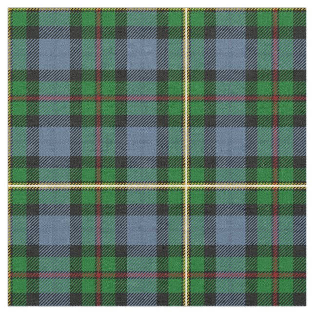 Smithtartan-Druck Stoff (Nahaufnahme)